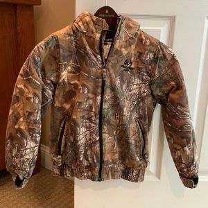 Boys Realtree Camo Insulated Winter Jacket